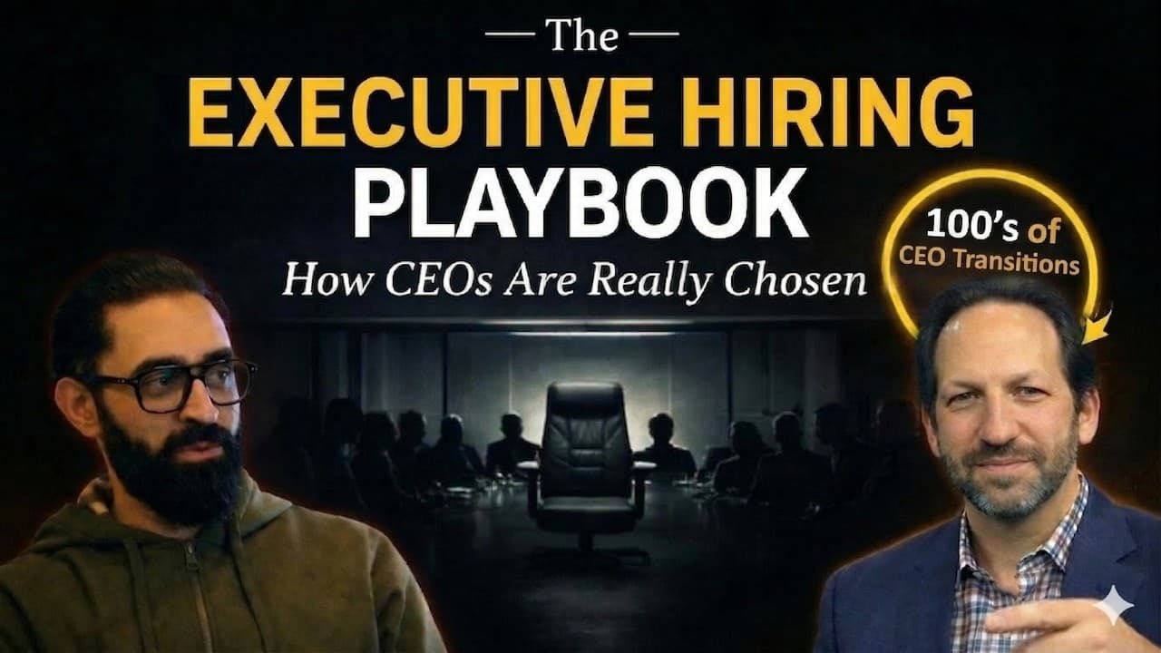 Executive Search in the AI Era: Jason Baumgarten on CEO Hiring, Fit, Boards, and Why Expertise Still Wins