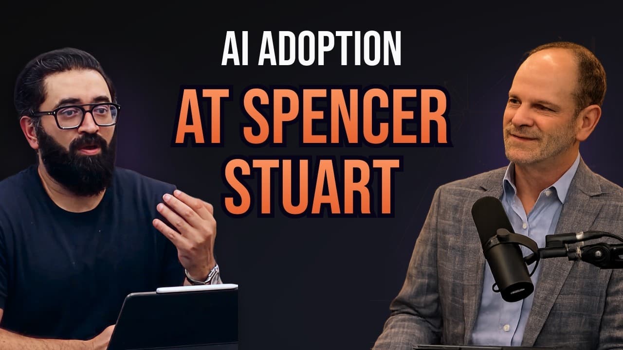 CIO of Spencer Stuart: Driving AI Adoption Without Losing the Human Edge, David Baruch on Executive Search