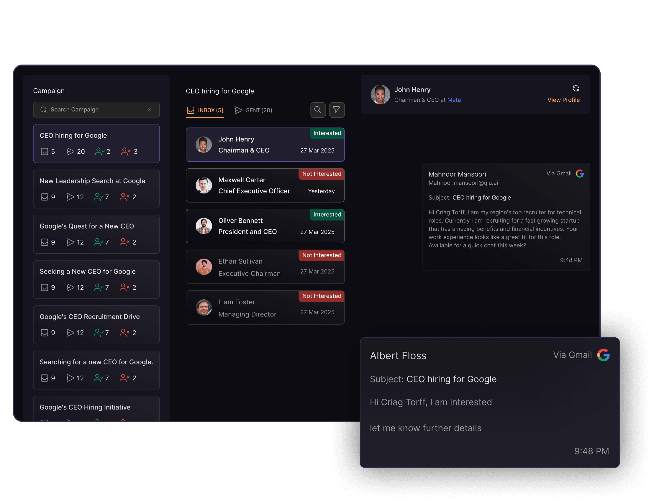 Unified Campaign Inbox