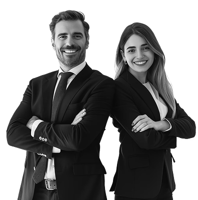 Professional team collaborating